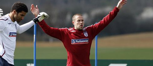 England's Matthew Upson 