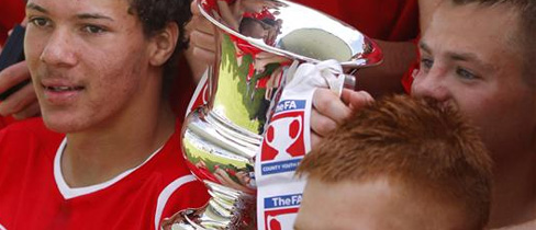 Birmingham FA with The Cup
