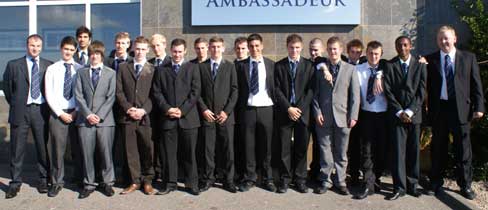 The Kent U18 representative squad