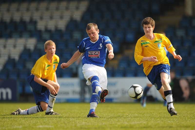 Miller fires the winning goal for Kent.