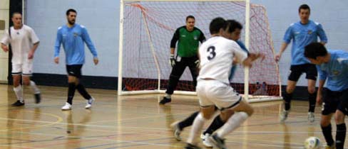 Futsal action