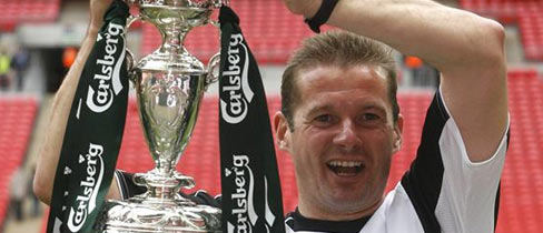 Graham Westley couldn't hide his delight after clinching The FA Trophy.