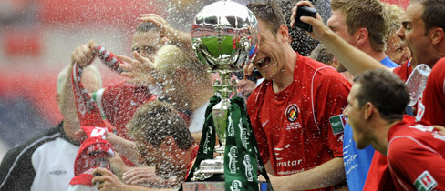 This season's FA Trophy Final will kick-off at 2pm on Saturday 9 May.