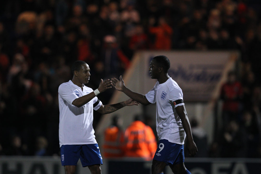 Nathaniel Clyne and Marvin Sordell