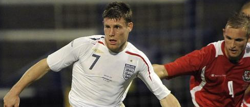 England's James Milner