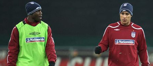 Micah Richards and Gabriel Agbonlahor 