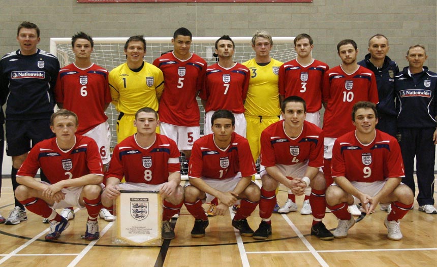 England Futsal squad