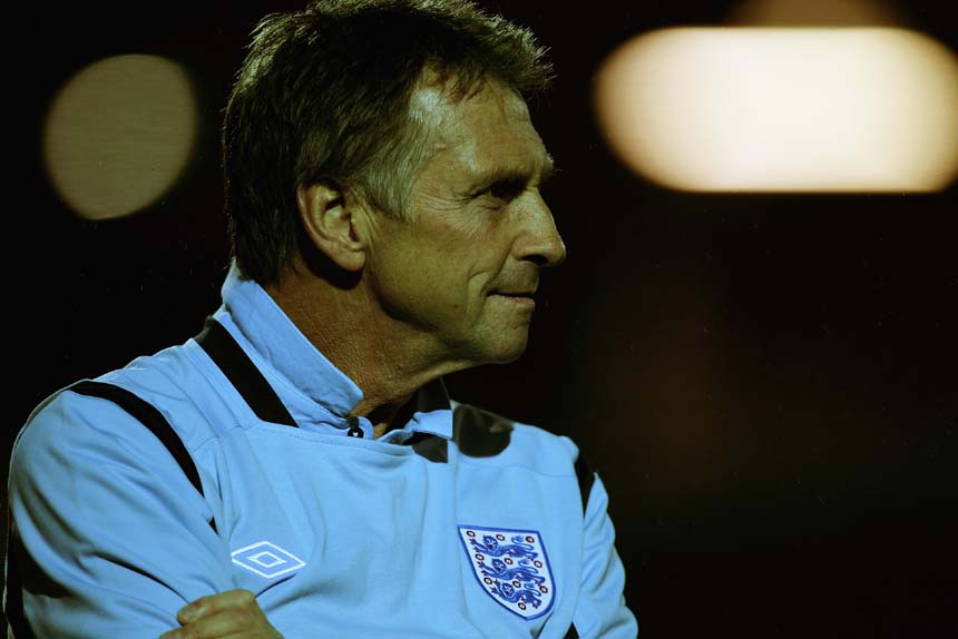 England U16s Head Coach Kenny Swain