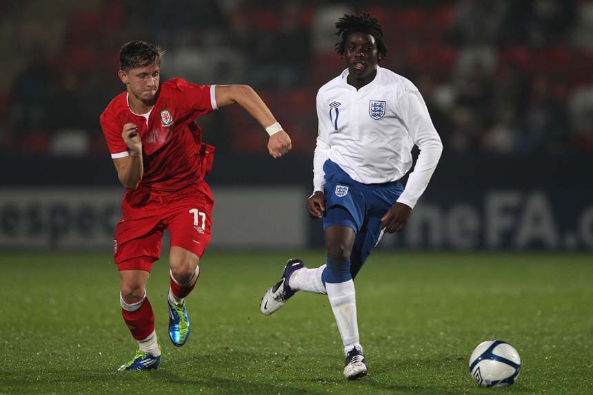 Seyi Ojo attacks against Wales.
