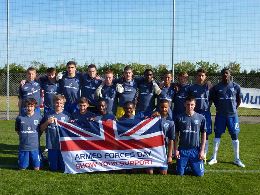 England U16s