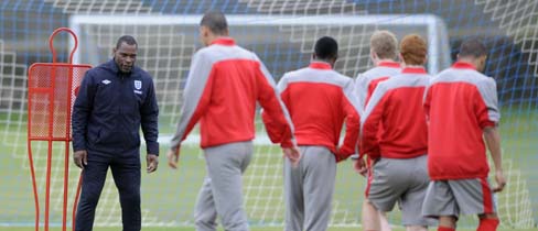 Noel Blake and England U20s