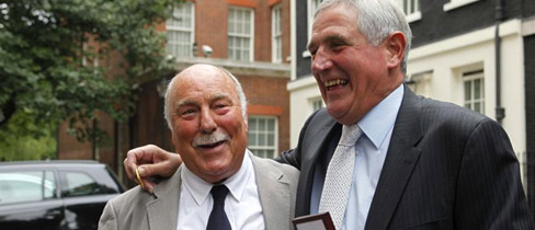 Jimmy Greaves and Norman Hunter