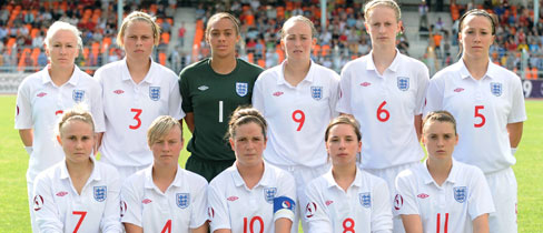 England line up ahead of their semi-final showdown