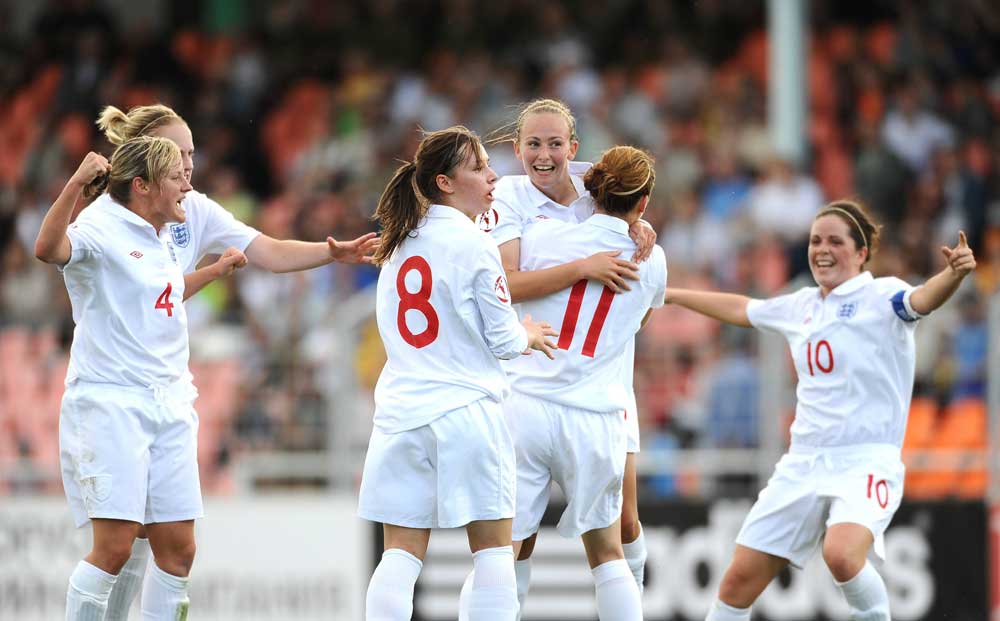 Toni Duggan congratulated