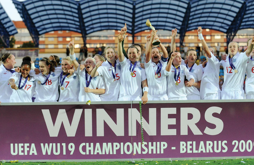 Mo Marley led the U19s to Euro success in July. Now she will be looking to retain the crown with this year's intake.