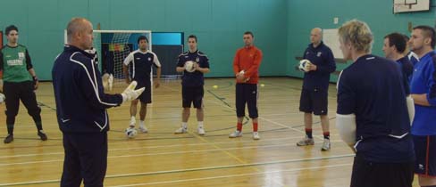 Goalkeeper master class