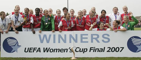 Arsenal champions of Europe