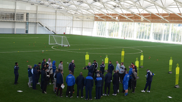 Dick Bate talks through the specifics of 'Developing defenders' at St. George's Park