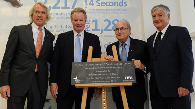 FIFA Goal Plaque at SGP