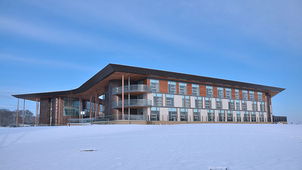 The Hilton and Hampton by Hilton hotels at St. George's Park