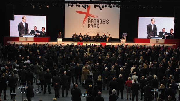 St. George's Park is officially opened.