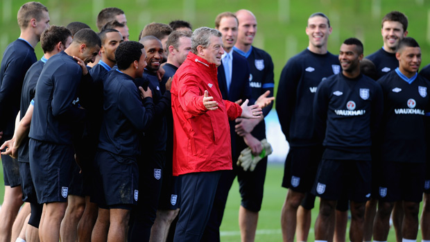 Roy Hodgson training