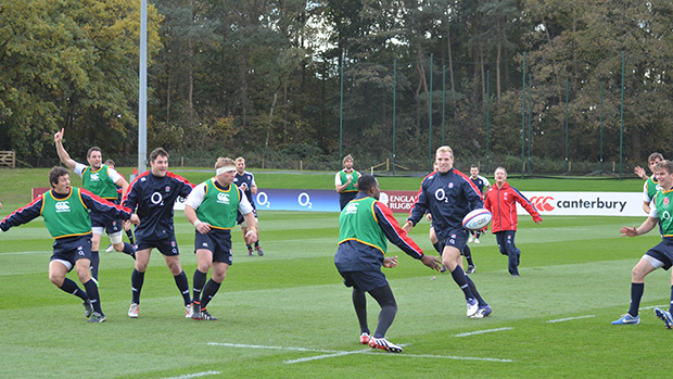 England rugby union team at St. George's Park