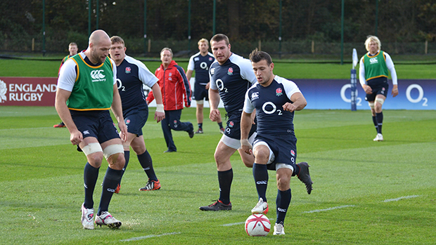 England rugby union team at St. George's Park