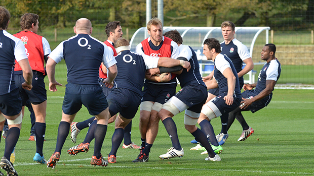 England rugby union team at St. George's Park