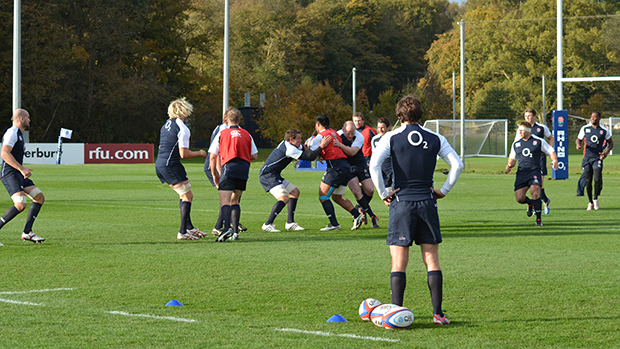 England rugby union team at St. George's Park