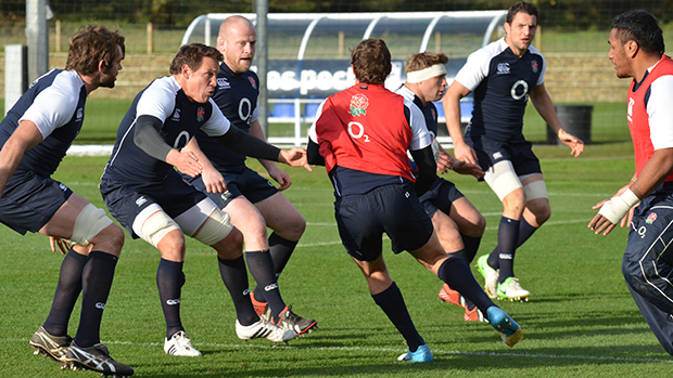 England rugby union team at St. George's Park