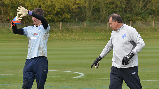Luke Coddington with Martin Thomas