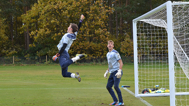 Middlesbrough's Luke Coddington and West Brom's Alex Palmer