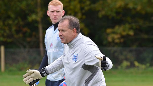 Martin Thomas with Cameron Dawson