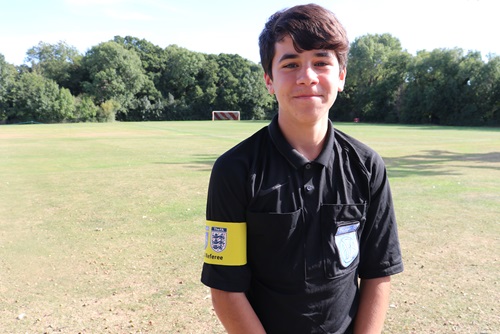 Under 18 referee armband 2