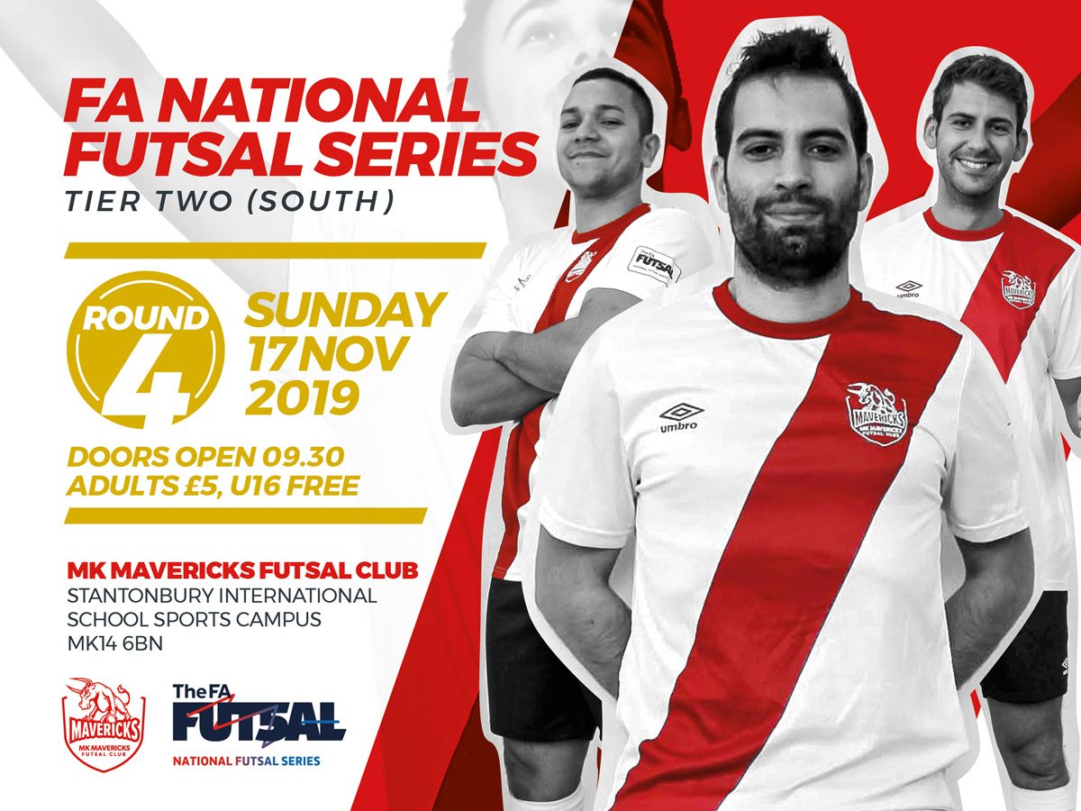MK Mavericks Host Round 4 of The FA National Futsal Series