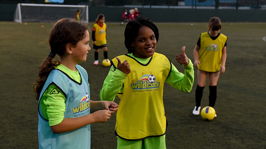 It's The FA's aim to have a Wildcats programme within easy travelling distance of every girl in England