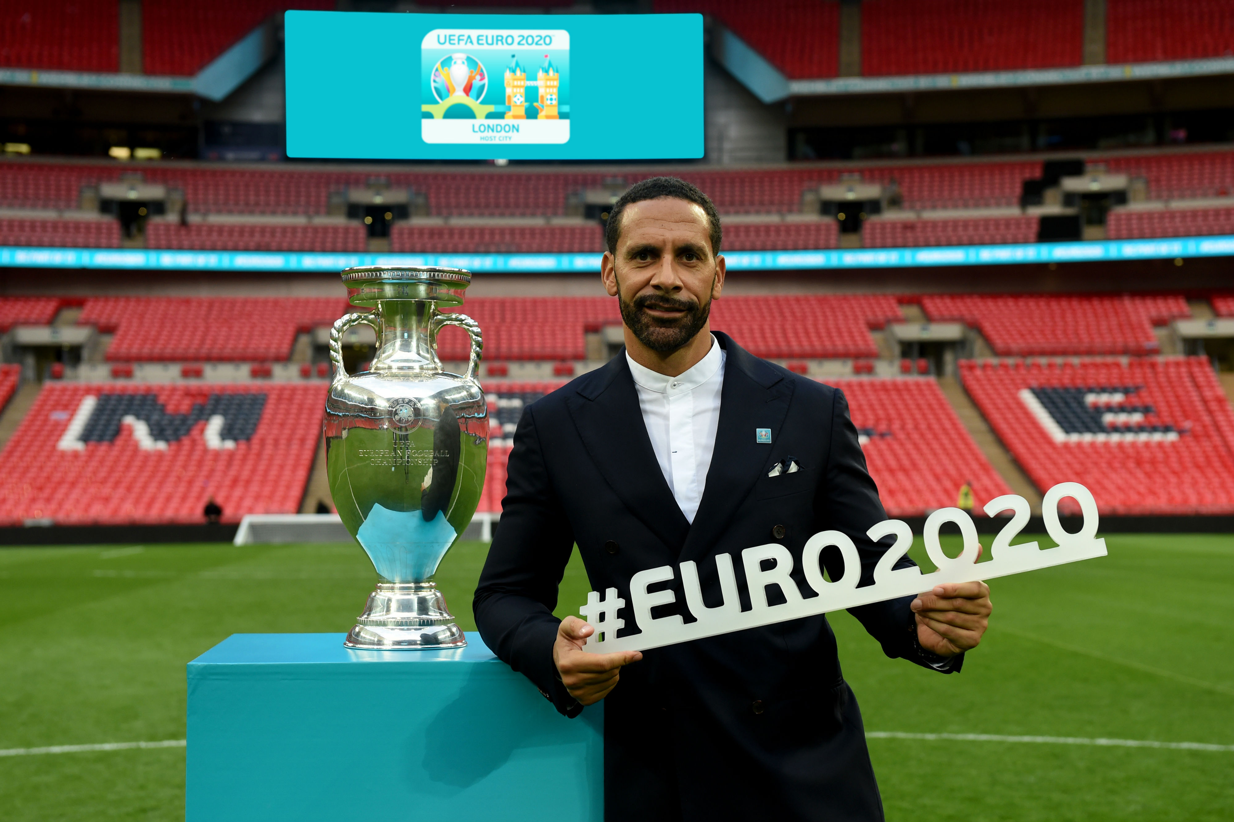 Rio Ferdinand UEFA EURO 2020 Lead Ambassador 1