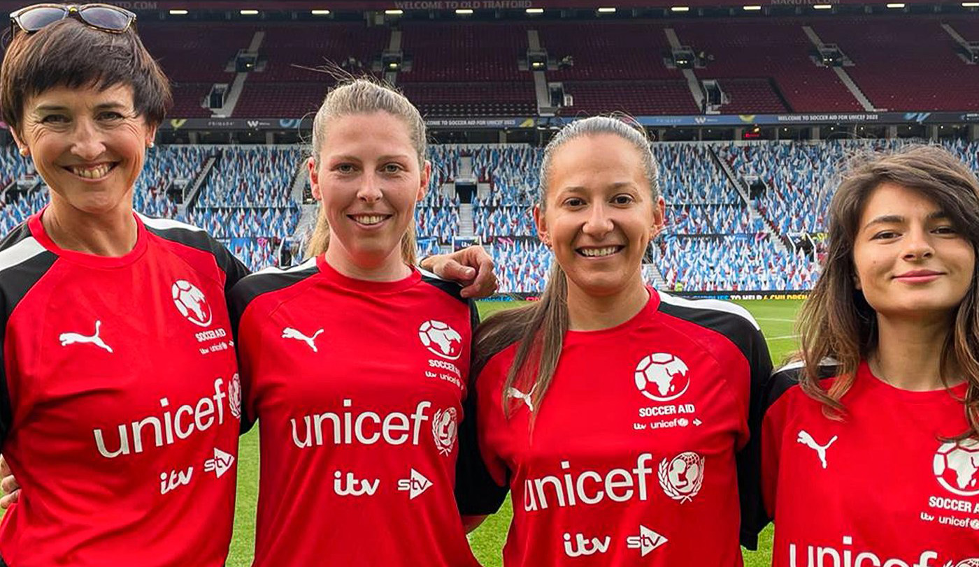 Cambridgeshire Referees Make History at Soccer Aid Cambridgeshire FA
