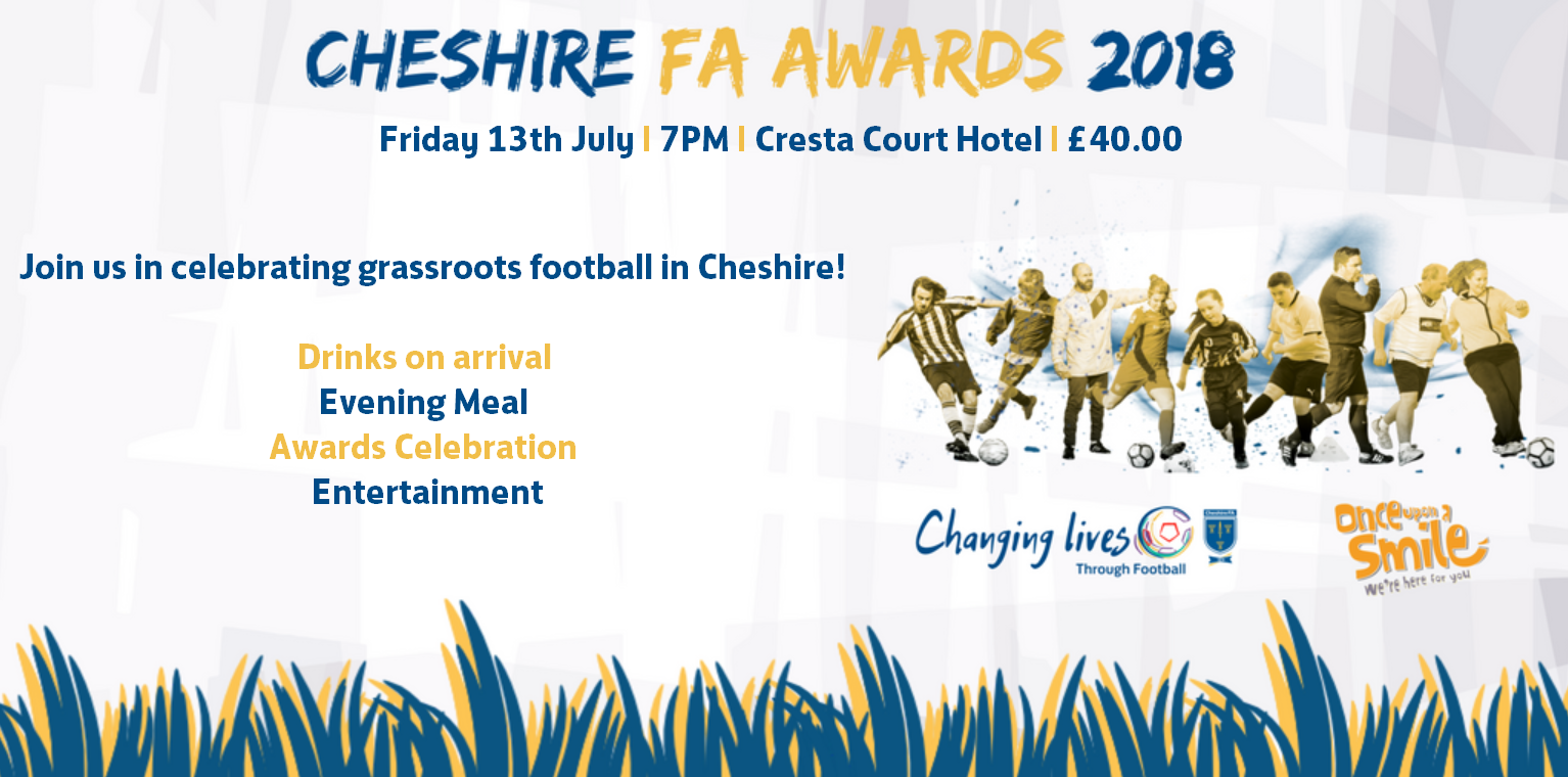 Cheshire FA Awards Ad