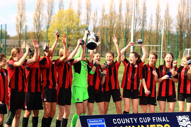 Cheshire FA County Cup Winners