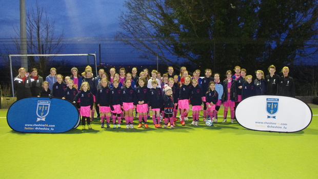 Lymm Rovers Girls and Liverpool Ladies - Cheshire FA