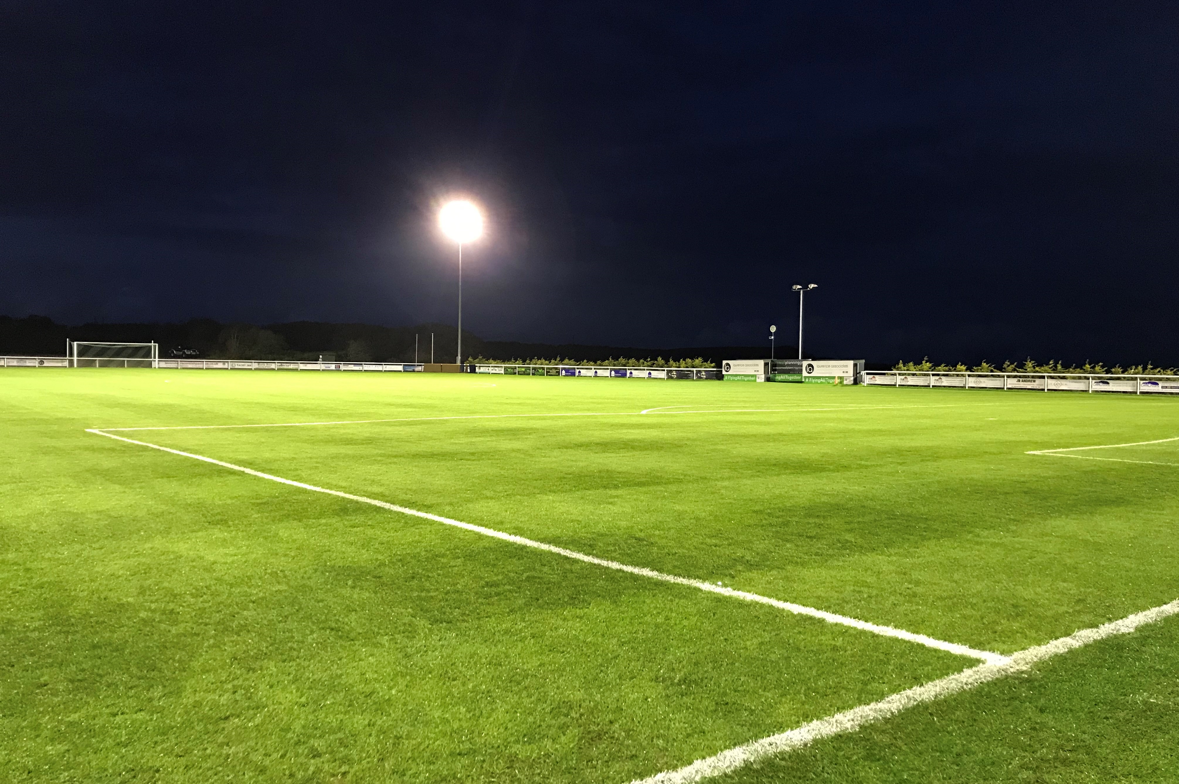 Mousehole new floodlights October 2019