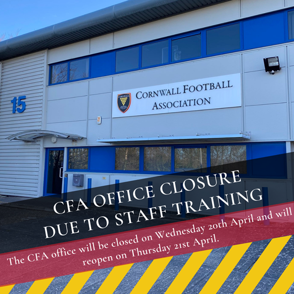 Office closure - 20th April 2022