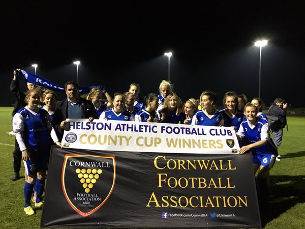 Womens Cup winners - Helston 2021-22