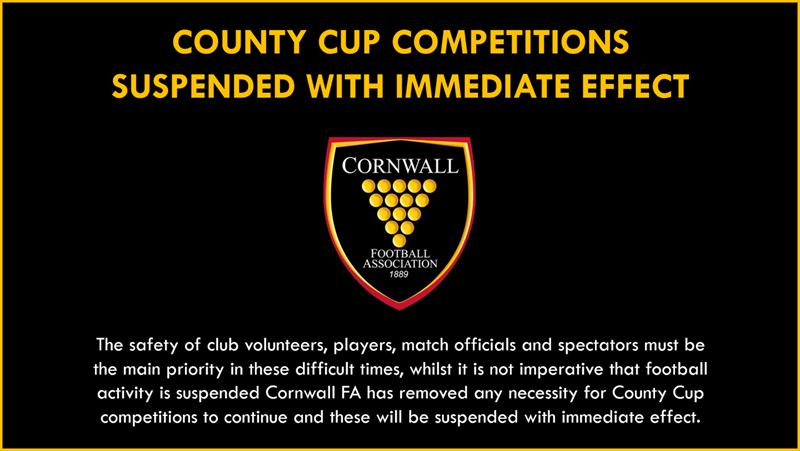 County Cups Suspended