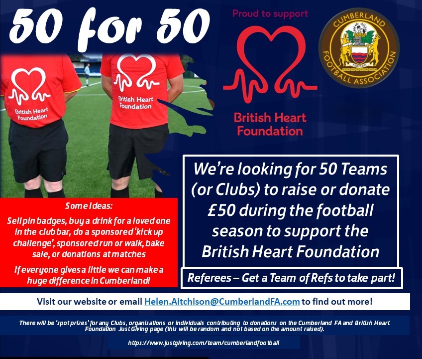 BHF 50 for 50