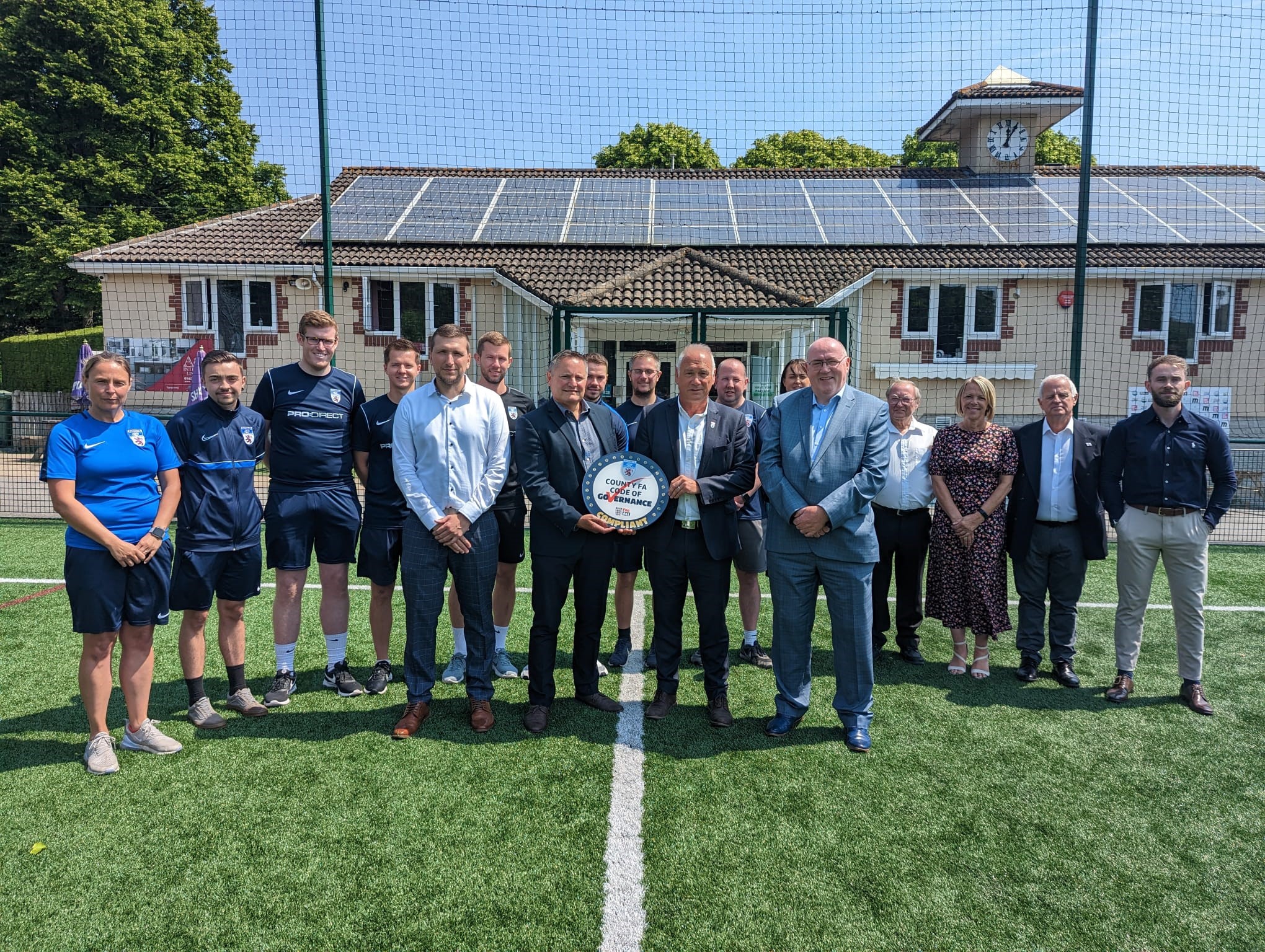 Devon County FA Achieves the FA 's Code of Governance - Devon FA