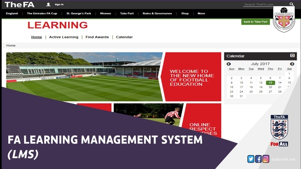 FA LMS System Update - Durham FA