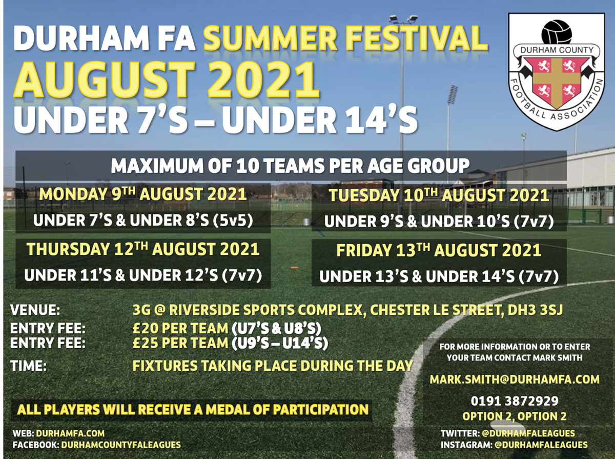 Durham FA Summer Festival